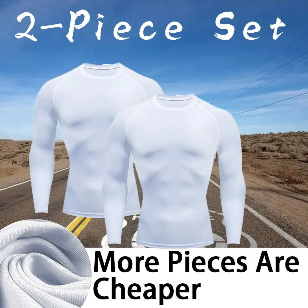 Men's Long Sleeve Workout Shirt – Moisture-Wicking
