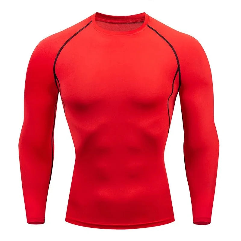 Men's Long Sleeve Workout Shirt – Moisture-Wicking