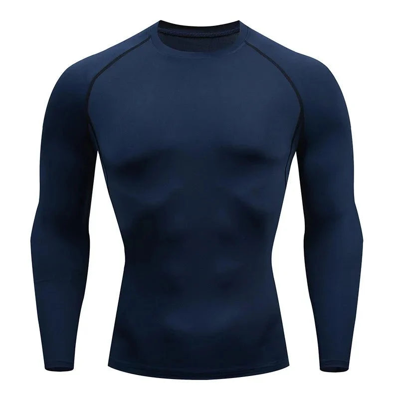 Men's Long Sleeve Workout Shirt – Moisture-Wicking