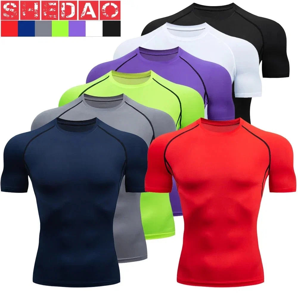 Men's Compression Tracksuit – GYM & MMA Training Set
