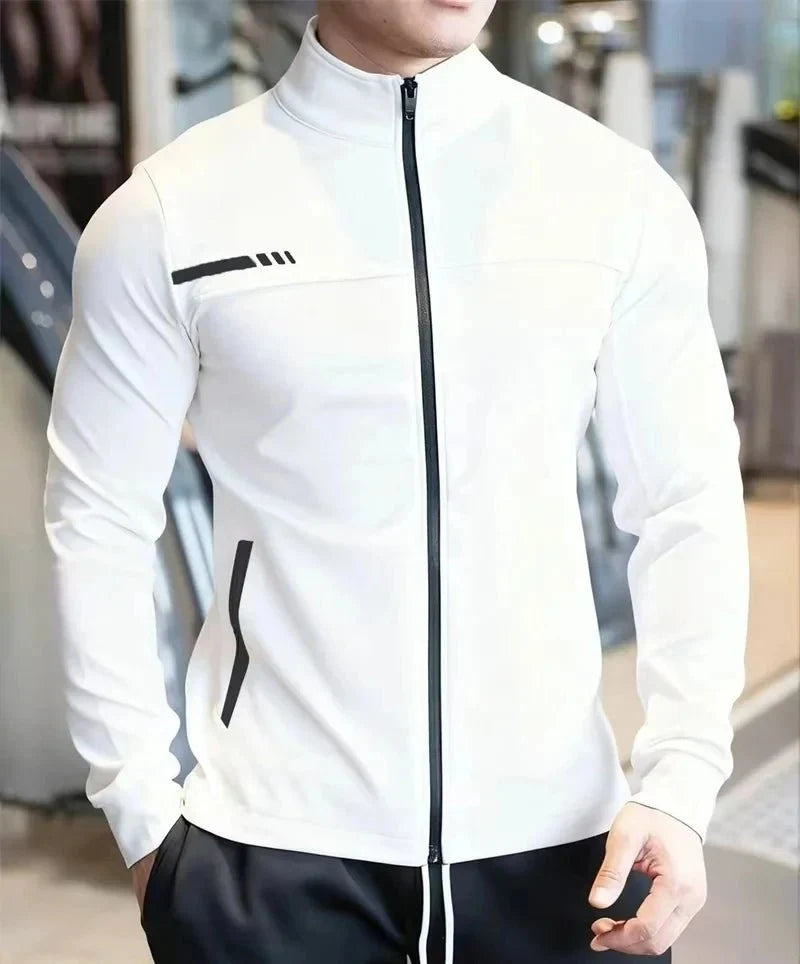 Men's Zip Jacket – Casual Jogging Sweatshirt